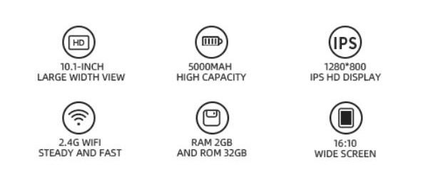 AM104 - 10,1 dyuymli Tablet-3G